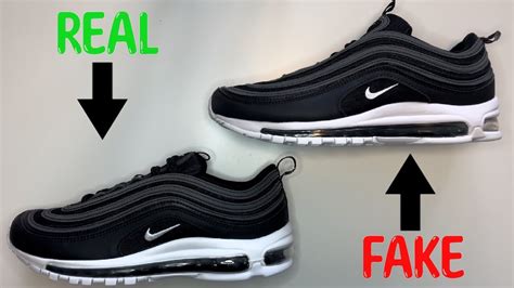 gold nike air max 97 original vs fake|nike black metallic gold.